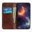 Auto-absorbed Split Leather Phone Shell for Samsung Galaxy M51 Side Fingerprint Version - Coffee - 4