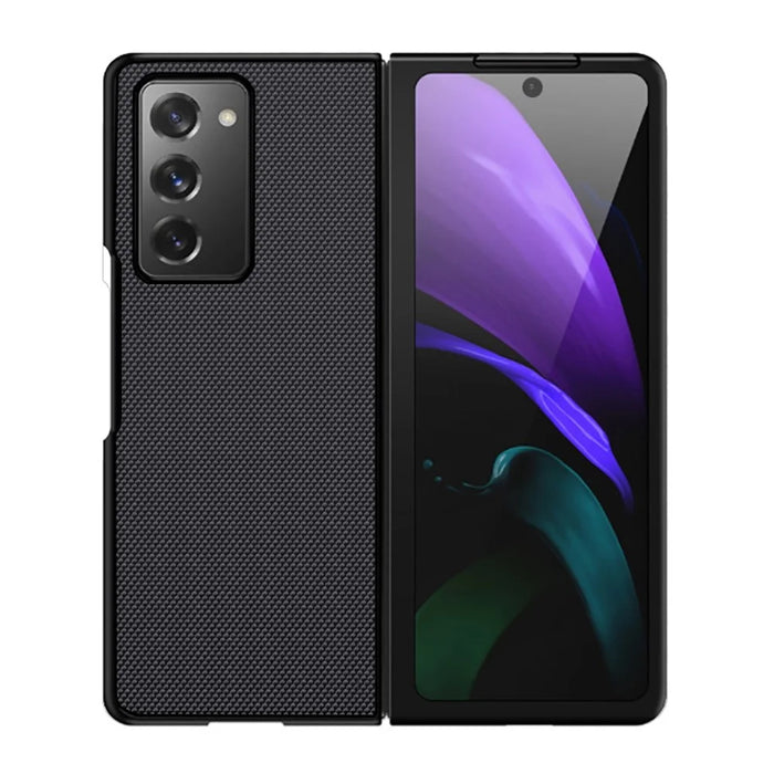 Nylon Texture Soft Silicone Phone Case for Samsung Galaxy Z Fold2 5G - 4