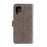 Imprint Flower Leather Shell Cover for Samsung Galaxy A42 5G - Grey - 3