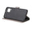 Imprint Flower Leather Shell Cover for Samsung Galaxy A42 5G - Grey - 7