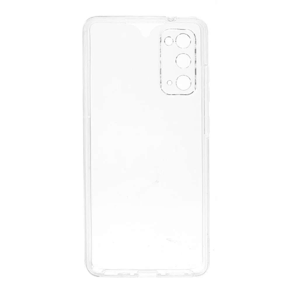 Hybrid PET + TPU + Acrylic Clear Full Coverage Shell for Samsung Galaxy S20 FE 4G/FE 5G/S20 Lite/S20 FE 2022 - 3