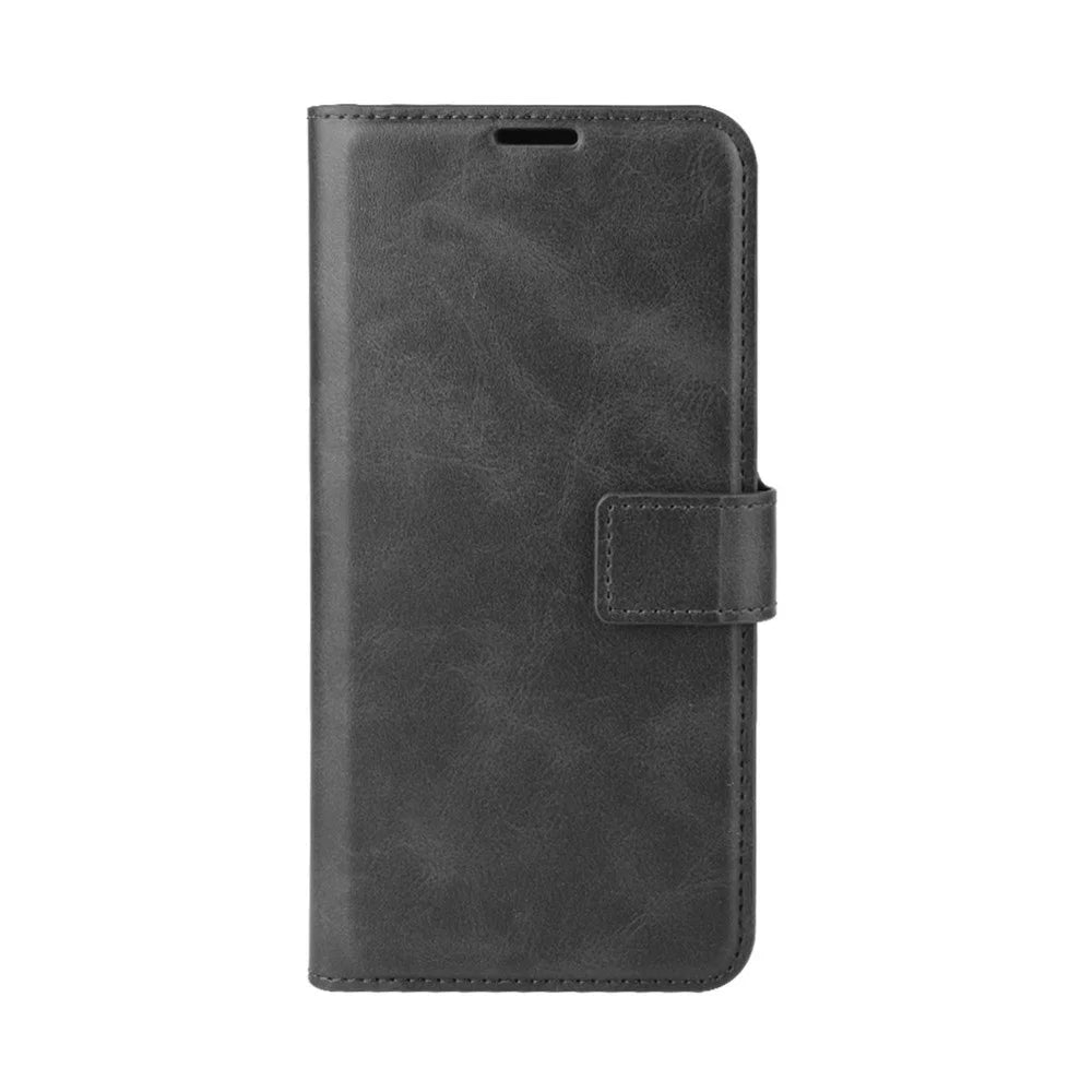 Protective Shell Wallet Leather Stand Flip Case for Samsung Galaxy S20 FE 4G/FE 5G/S20 Lite/S20 FE 2022 - Black - 3