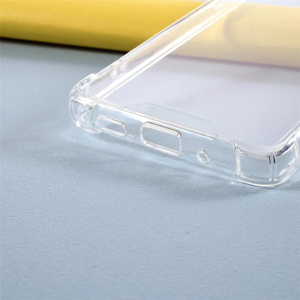 Shockproof Clear Acrylic Back + TPU Edge Combo Case for Samsung Galaxy S20 FE 4G/FE 5G/S20 Lite/S20 FE 2022 - 4
