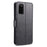 AZNS Wallet Leather Stand Case for Samsung Galaxy S20 FE 4G/FE 5G/S20 Lite/S20 FE 2022 - Black - 3