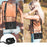 360° Swivel PC + Silicone Combo Kickstand Shell with Shoulder Strap for Samsung Galaxy Tab A7 10.4 (2020) / (2022) - Black - 4