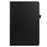 Litchi Skin Leather Stand Shell Case for Samsung Galaxy Tab S7+ / S8+ - Black - 3