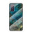 Marble Grain Pattern Tempered Glass PC + TPU Combo Case for Samsung Galaxy S20 FE 5G/Fan Edition 5G/S20 FE/Fan Edition/S20 Lite/S20 FE 2022 - Emerald - 1