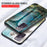 Marble Grain Pattern Tempered Glass PC + TPU Combo Case for Samsung Galaxy S20 FE 5G/Fan Edition 5G/S20 FE/Fan Edition/S20 Lite/S20 FE 2022 - Emerald - 5