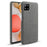Cloth Texture Plastic Hard Phone Cover for Samsung Galaxy A42 5G - Dark Grey - 1