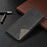 Geometric Pattern Leather Stand Case Card Holder Shell for Samsung Galaxy A42 5G - Black - 5