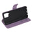 Imprint Butterfly Flowers Leather Shell Wallet Phone Case for Samsung Galaxy A42 5G - Light Purple - 4