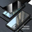 Anti-peep Magnetic Installation Metal Frame + Tempered Glass Hybrid Case for Samsung Galaxy S20 FE/Fan Edition/S20 FE 5G/Fan Edition 5G/S20 Lite/S20 FE 2022 - Black - 2