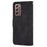Skin-touch Leather Wallet Flip Case for Samsung Galaxy Z Fold2 5G - Black - 2