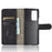 Skin-touch Leather Wallet Flip Case for Samsung Galaxy Z Fold2 5G - Black - 3