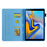 Patterned Stand Leather Protector Case for Samsung Galaxy Tab A7 10.4 (2020) / (2022) SM-T500 / T505 Shell - White Flower - 7