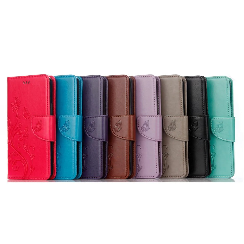 For Samsung Galaxy S20 FE/S20 Fan Edition/S20 FE 5G/S20 Fan Edition 5G/S20 Lite/S20 FE 2022 Butterfly Pattern Imprinting Stand Leather Wallet Phone Cover Shell - Black - 7
