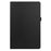 For Samsung Galaxy Tab A7 10.4 (2022) / (2020) Litchi Texture Leather Tablet Case with Stand Phone Cover - Black - 2