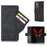 For Samsung Galaxy Z Fold2 5G Multi-slot Leather Case Wallet Stand Shell Protector Phone Cover Case - Black - 1