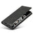 LC.IMEEKE LC Strong Magnetic Series Leather Wallet Phone Protective Shell for Samsung Galaxy S20 Ultra - Black - 4