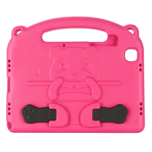 Panda Style Shockproof Kickstand EVA Tablet Case for Samsung Galaxy Tab A7 10.4 (2022) / (2020) - Pink - 1