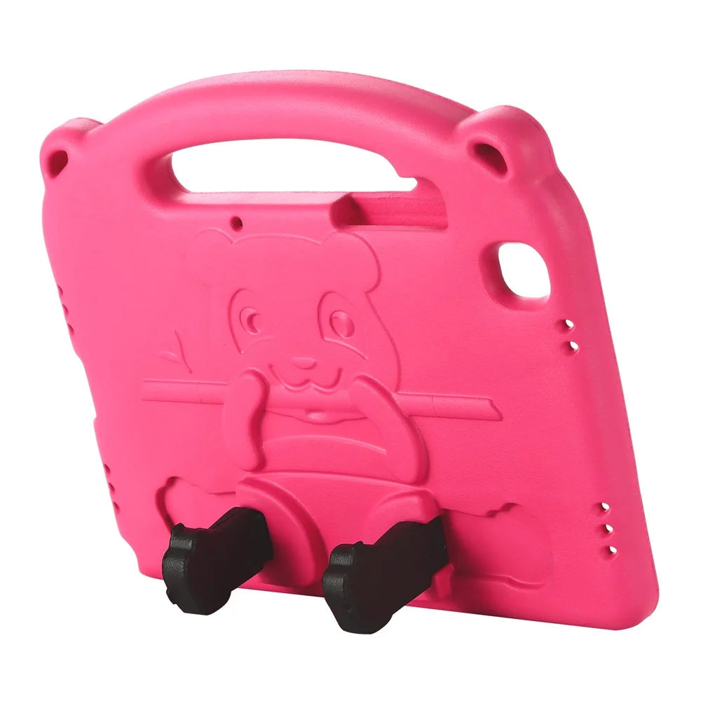 Panda Style Shockproof Kickstand EVA Tablet Case for Samsung Galaxy Tab A7 10.4 (2022) / (2020) - Pink - 4