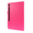 Crazy Horse Texture Two-Fold Design Leather Cover Case for Samsung Galaxy Tab S7+ / S8+ - Rose - 3