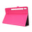 Crazy Horse Texture Two-Fold Design Leather Cover Case for Samsung Galaxy Tab S7+ / S8+ - Rose - 5