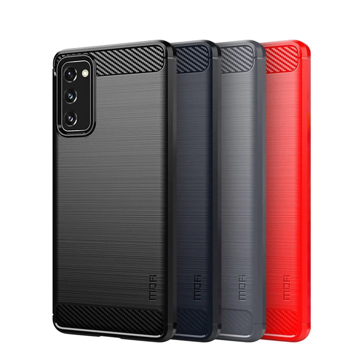 MOFI Soft TPU Back Case for Samsung Galaxy S20 FE/S20 FE 5G/S20 Lite/S20 FE 2022 - Black - 3