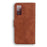 Wallet Stand Magnetic Clasp PU Leather Case for Samsung Galaxy S20 FE 4G/5G/2022/S20 Lite - Brown - 2