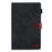 TPU Shell + PU Leather Stand Case with Card Holder for Samsung Galaxy Tab A7 10.4 (2020) / (2022) T500 / T505 - Black - 2