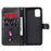 Zipper Pocket Leather Wallet Stand Case for Samsung Galaxy S20 FE 4G/5G/2022/S20 Lite - Black - 5