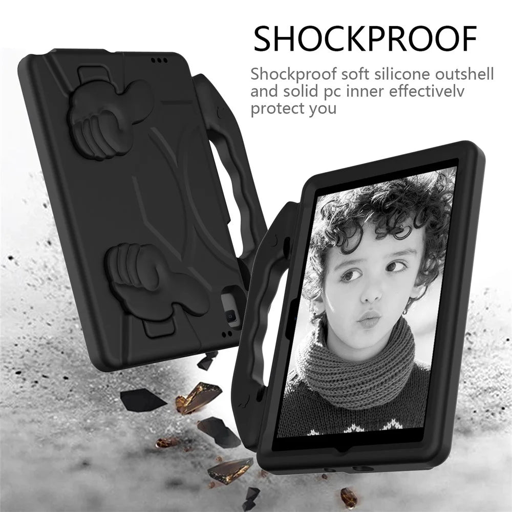 EVA Shell for Samsung Galaxy Tab A7 10.4 (2022) / (2020) / S6 Lite / S6 Lite 2022 / Huawei MatePad 10.4 (2020) / (2022) / Honor V6 - Black - 3