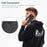 AUTSPACE A01 Series RFID Protection Retro Matte Wallet Leather Shell for iPhone 12 mini 5.4 inch - Black - 5