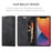 AUTSPACE A01 Series RFID Protection Retro Matte Wallet Leather Shell for iPhone 12 mini 5.4 inch - Black - 6