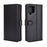 For Samsung Galaxy A42 5G Phone Cases Genuine Split Leather Wallet Mobile Cover Stand - Black - 2