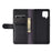 For Samsung Galaxy A42 5G Phone Cases Genuine Split Leather Wallet Mobile Cover Stand - Black - 5