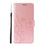 For Samsung Galaxy S20 FE 4G/5G/S20 Lite/S20 FE 2022 Butterfly Flower Imprinting Leather Wallet Case - Rose Gold - 2