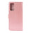 For Samsung Galaxy S20 FE 4G/5G/S20 Lite/S20 FE 2022 Butterfly Flower Imprinting Leather Wallet Case - Rose Gold - 3