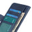 Protective Wallet Stand Magnetic Closure Leather Phone Shell for Samsung Galaxy S21+ 5G - Blue - 4
