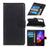 Litchi Texture Wallet Stand Leather Protective Case for Samsung Galaxy S21+ 5G - Black - 1