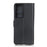 Litchi Texture Wallet Stand Leather Protective Case for Samsung Galaxy S21 Ultra 5G - Black - 3