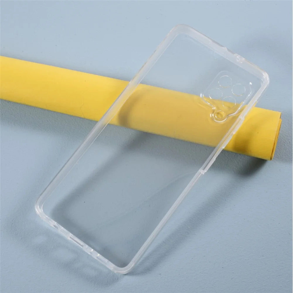 Full Protective Case for Samsung Galaxy A42 5G Hybrid PET + TPU + Acrylic Clear Shell - 7