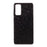 For Samsung Galaxy S20 FE 4G/5G/S20 Lite/S20 FE 2022 Glittering Sequins Design Plated TPU Frame + PC Hybrid Shell Case - Black - 1