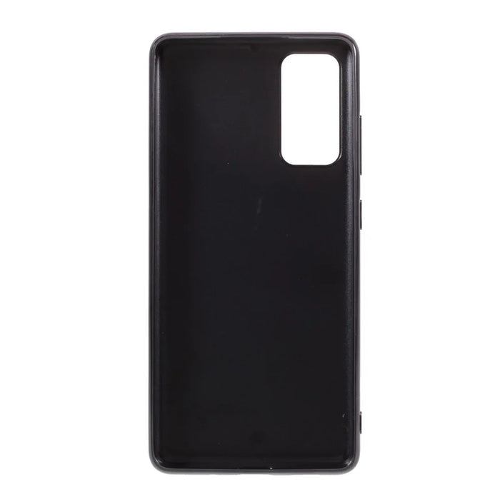 For Samsung Galaxy S20 FE 4G/5G/S20 Lite/S20 FE 2022 Glittering Sequins Design Plated TPU Frame + PC Hybrid Shell Case - Black - 3