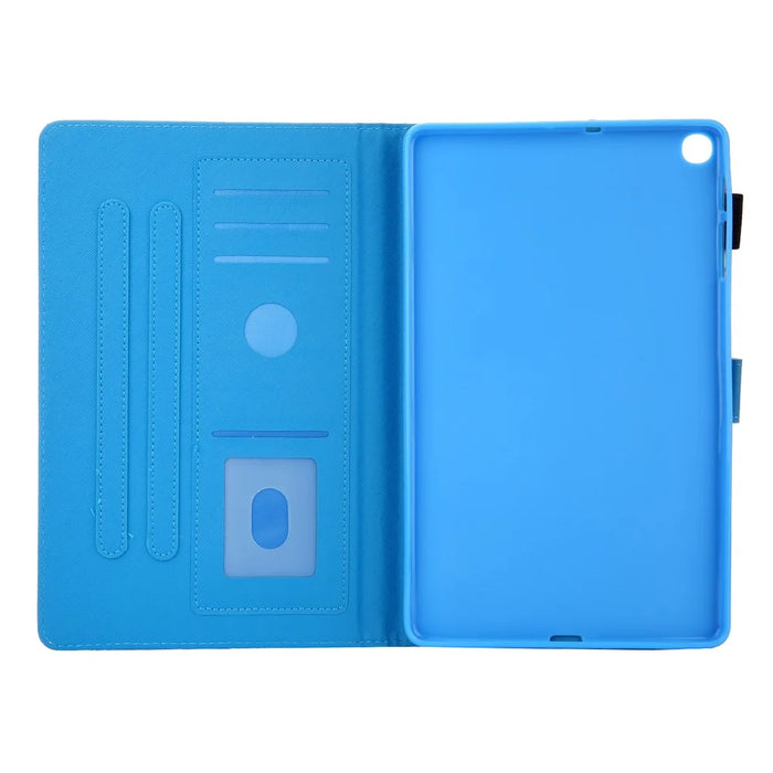 Tablet Cover Pattern Printing Leather Case for Samsung Galaxy Tab A7 10.4 (2020) / (2022) T500 / T505 - Butterfly - 5