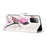 For Samsung Galaxy S20 FE 4G/5G/S20 Lite/S20 FE 2022 Light Spot Decor Pattern Printing Leather Case - Beauty Girl - 4