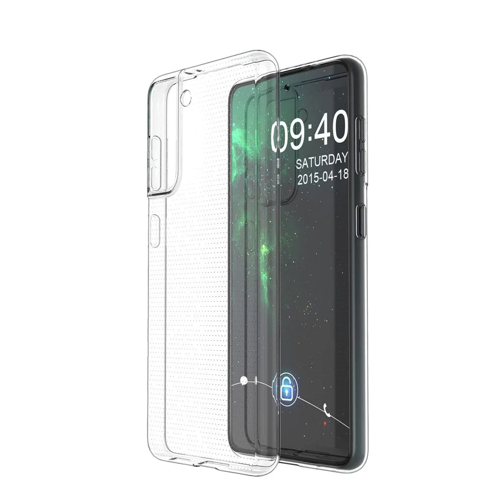 Clear Ultra-Thin Soft TPU Back Case for Samsung Galaxy S21 5G - 3
