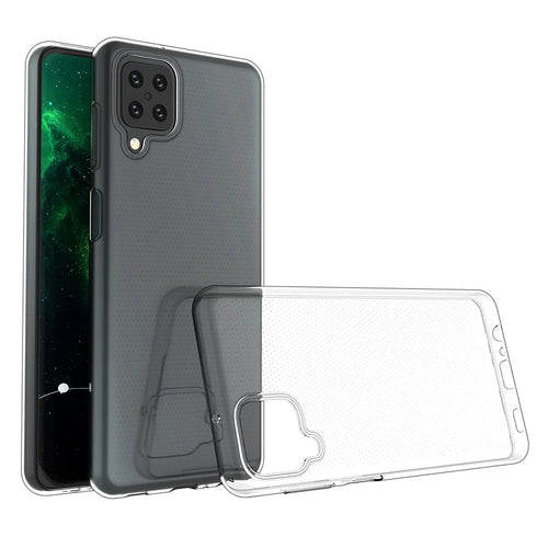 Super Slim Crystal Clear TPU Phone Protective Case for Samsung Galaxy A12 - 1