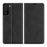 Auto-Absorbed Skin-Touch Folio Flip Leather Protector with Wallet for Samsung Galaxy S21 5G / S21 4G - Black - 1