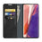 Auto-Absorbed Skin-Touch Folio Flip Leather Protector with Wallet for Samsung Galaxy S21 5G / S21 4G - Black - 3